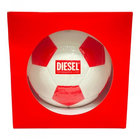 DIESEL サッカーボール 赤/白 オリジナルボックス入り DIESEL サッカーボール 赤/白 オリジナルボックス入り DIESEL サッカー