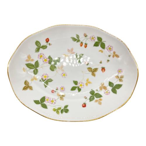 Wedgwood (ウェッジウッド) オーバルディッシュ ワイルドストロベリー 2Pセット