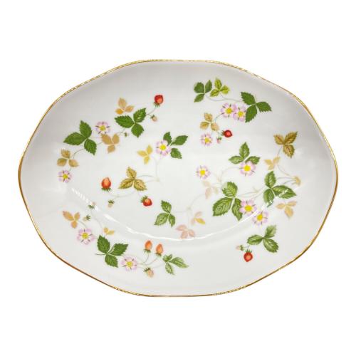 Wedgwood (ウェッジウッド) オーバルディッシュ ワイルドストロベリー 2Pセット