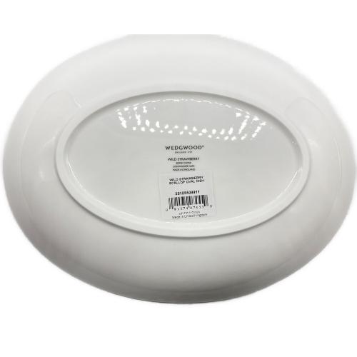 Wedgwood (ウェッジウッド) オーバルディッシュ ワイルドストロベリー 2Pセット