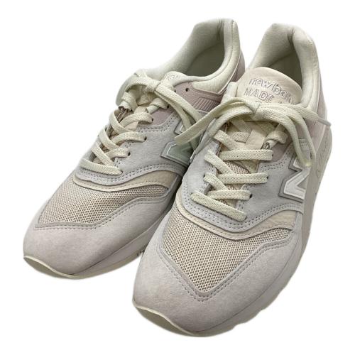 NEW BALANCE (ニューバランス) ローカットスニーカー メンズ SIZE 26.5cm アイボリー KITH U9975HK