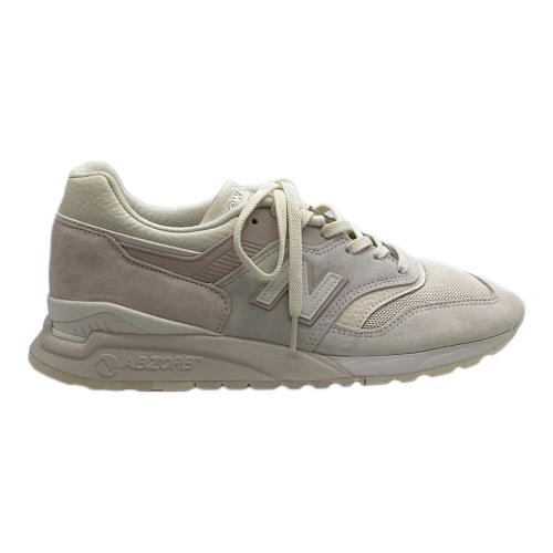 NEW BALANCE (ニューバランス) ローカットスニーカー メンズ SIZE 26.5cm アイボリー KITH U9975HK