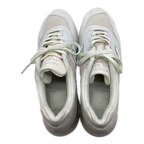 NEW BALANCE (ニューバランス) ローカットスニーカー メンズ SIZE 26.5cm アイボリー KITH U9975HK