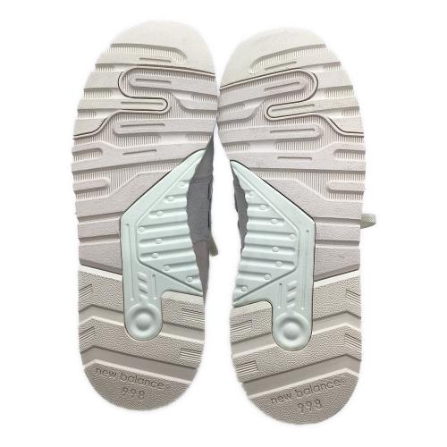 NEW BALANCE (ニューバランス) ローカットスニーカー メンズ SIZE 26.5cm アイボリー KITH U9975HK