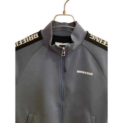 BRIEFING (ブリーフィング) WARM SIDE LOGO LINE BLOUSON ゴルフウェア(トップス) BRG233W50 レディース SIZE S ブルー