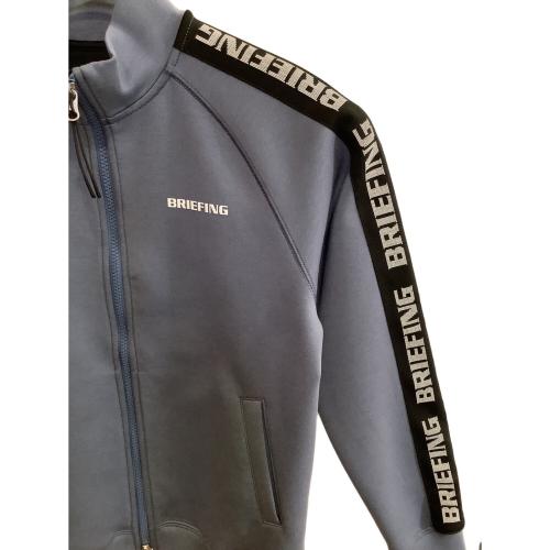 BRIEFING (ブリーフィング) WARM SIDE LOGO LINE BLOUSON ゴルフウェア(トップス) BRG233W50 レディース SIZE S ブルー