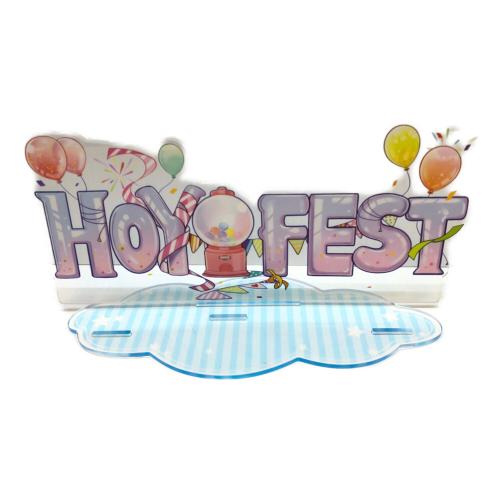 HoYoFEST（ホヨフェス）  集合アクリルスタンド 原神/崩壊3rd/未定事件簿