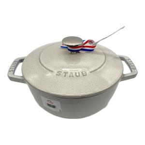 Staub (ストウブ) 両手鍋 40501-477 ワナベ カンパーニュ M 18cm 未使用品