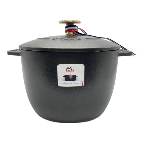 Staub (ストウブ) 両手鍋 40509-655 ラ・ココット de GOHAN  16cm 未使用品