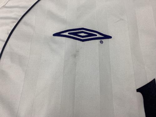 イングランド代表 (イングランドダイヒョウ) サッカーユニフォーム マイケル・オーウェン【10】2001年ホーム 2002年日韓W杯欧州予選マッチデイパッチ付（01.09/01VSドイツ） SIZE M