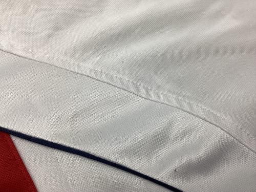 イングランド代表 (イングランドダイヒョウ) サッカーユニフォーム マイケル・オーウェン【10】2001年ホーム 2002年日韓W杯欧州予選マッチデイパッチ付（01.09/01VSドイツ） SIZE M