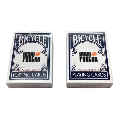 HEAD PORTER (ヘッドポーター) バイスクル トランプ ケースセット ネイビー