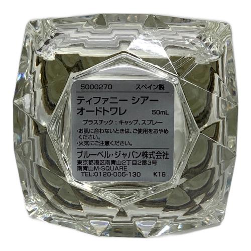 TIFFANY & Co. (ティファニー) オードトワレ ティファニーシアー 50ml 残量80%-99%