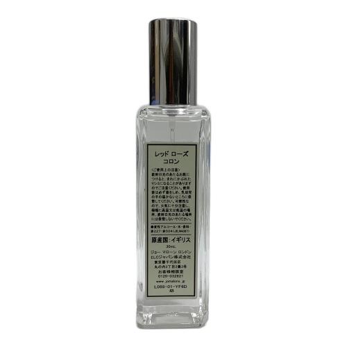JO MALONE (ジョーマローン) オーデコロン レッドローズコロン 30ml 残量80%-99%
