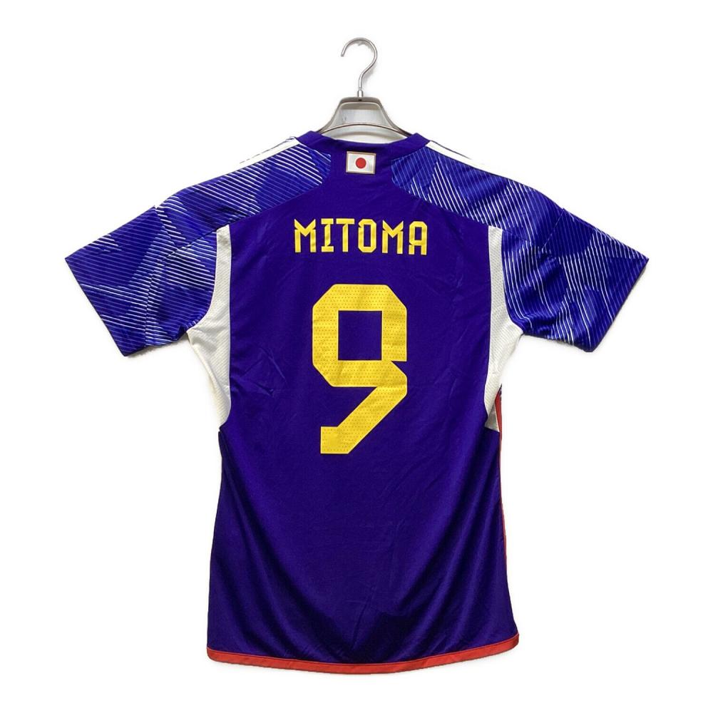 日本代表2022カタールW杯三笘薫背番号9XL正規店購入 日本代表 (ニホンダイヒョウ) レプリカ サッカーユニフォーム 三笘薫