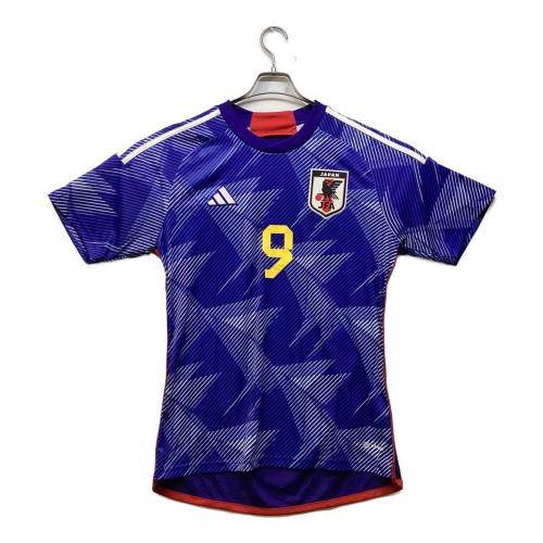 日本代表 (ニホンダイヒョウ) レプリカ サッカーユニフォーム 三笘薫【9】2022年ホーム カタールW杯 SIZE 2XL