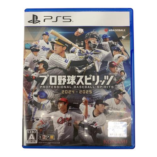 コナミ プロ野球スピリッツ2024-2025 Playstation5用ソフト CERO A (全年齢対象)