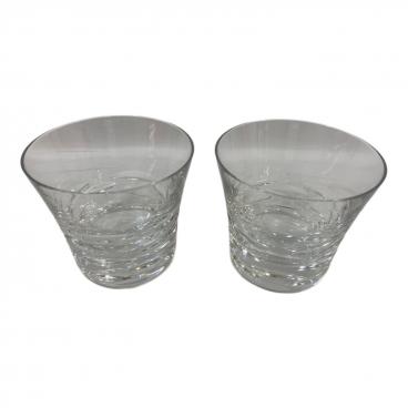 LALIQUE (ラリック) ロックグラス ルーブル 2Pセット｜トレファクONLINE