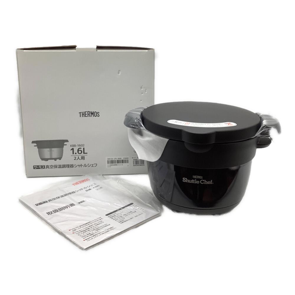 未使用 サーモス シャトルシェフ 真空保温調理器 KBB-1602 モノホワイト 楽天市場】THERMOS サーモス 限定色 真空保温調理器 シャトルシェフ