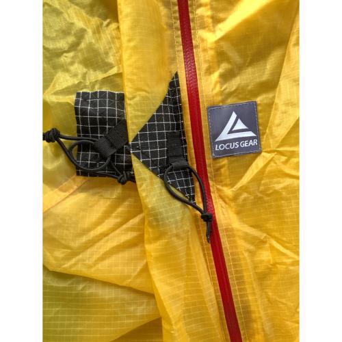 LOCUS GEAR (ローカスギア) モノポールテント イエロー ペグ・ポール無し(別売り) Khufu Sil