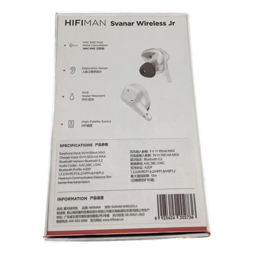 HiFiMAN (ハイファイマン) ワイヤレスイヤホン Svanar Wireless Jr