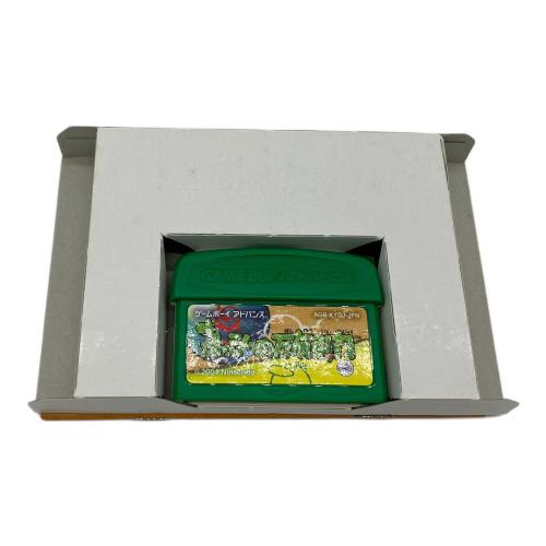 ヨッシーの万有引力 ゲームボーイアドバンス用ソフト CERO A (全年齢対象)