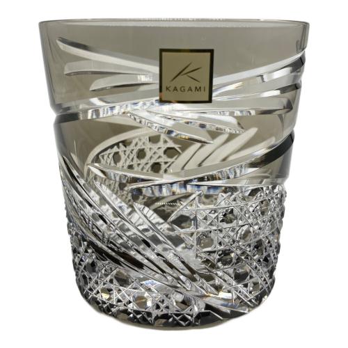 KAGAMI CRYSTAL (カガミクリスタル) 江戸切子 ロックグラス＜舞＞