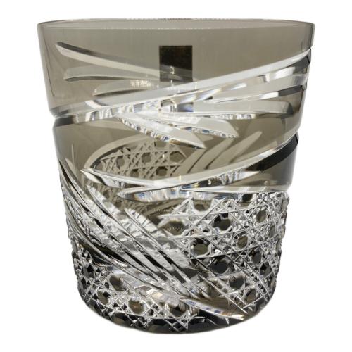 KAGAMI CRYSTAL (カガミクリスタル) 江戸切子 ロックグラス＜舞＞