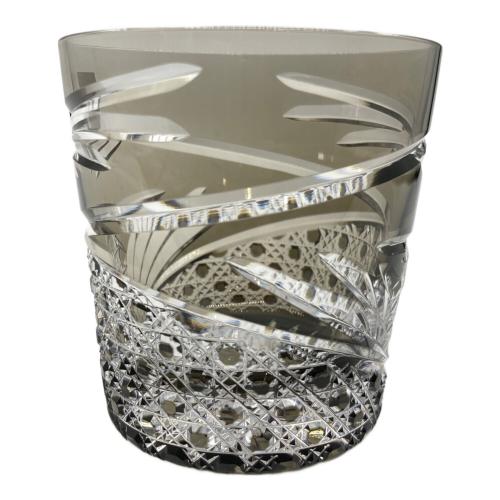 KAGAMI CRYSTAL (カガミクリスタル) 江戸切子 ロックグラス＜舞＞