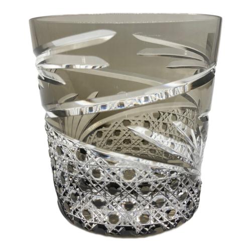 KAGAMI CRYSTAL (カガミクリスタル) 江戸切子 ロックグラス＜舞＞