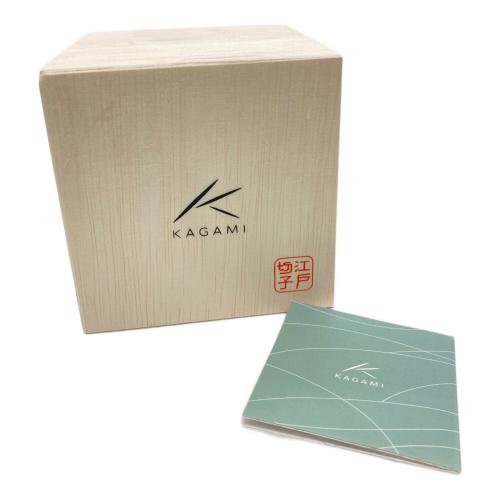 KAGAMI CRYSTAL (カガミクリスタル) 江戸切子 ロックグラス＜舞＞