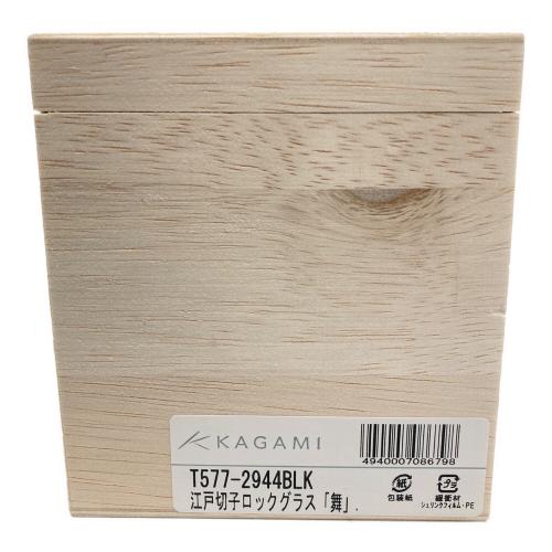 KAGAMI CRYSTAL (カガミクリスタル) 江戸切子 ロックグラス＜舞＞