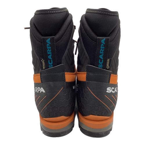 SCARPA (スカルパ) モンブランプロ 厳冬期用 トレッキングシューズ SIZE 40(25-25.5cm) ブラック×オレンジ