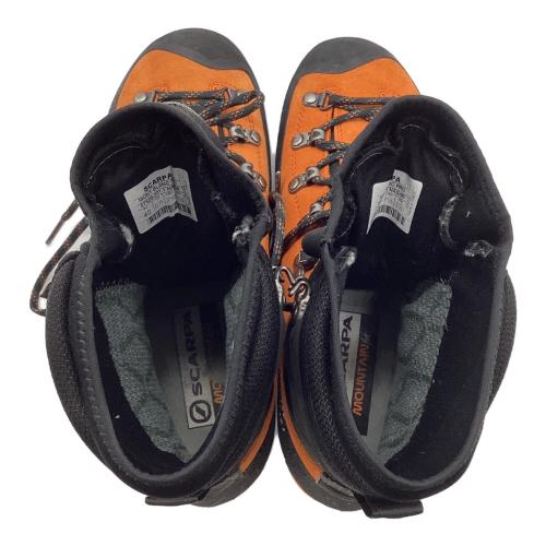 SCARPA (スカルパ) モンブランプロ 厳冬期用 トレッキングシューズ SIZE 40(25-25.5cm) ブラック×オレンジ