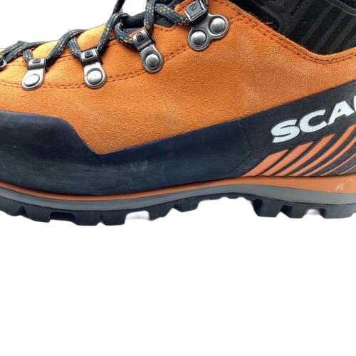 SCARPA (スカルパ) モンブランプロ 厳冬期用 トレッキングシューズ SIZE 40(25-25.5cm) ブラック×オレンジ