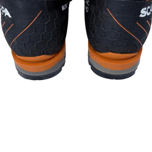 SCARPA (スカルパ) モンブランプロ 厳冬期用 トレッキングシューズ SIZE 40(25-25.5cm) ブラック×オレンジ