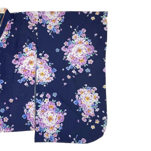 Catherine Cottage 卒業袴3点セット 160cm 上衣　袴スカート　帯枕付き袴下帯 キッズ ネイビー　和装