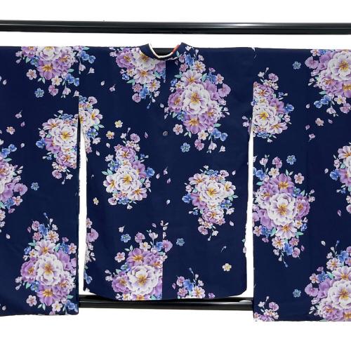 Catherine Cottage 卒業袴3点セット 160cm 上衣　袴スカート　帯枕付き袴下帯 キッズ ネイビー　和装