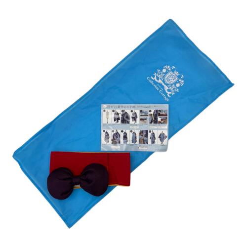 Catherine Cottage 卒業袴3点セット 160cm 上衣　袴スカート　帯枕付き袴下帯 キッズ ネイビー　和装