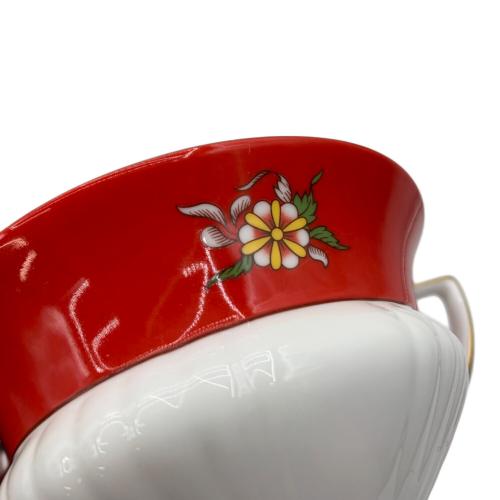 Wedgwood (ウェッジウッド) カップ&ソーサー ワンダーラスト クリムゾン オリエント