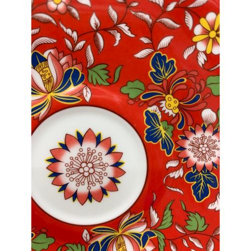 Wedgwood (ウェッジウッド) カップ&ソーサー ワンダーラスト クリムゾン オリエント