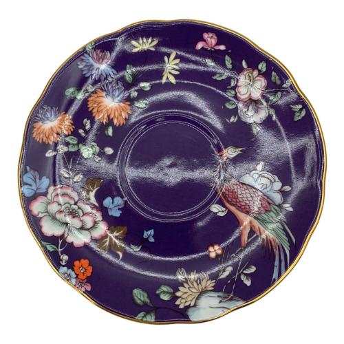 Wedgwood (ウェッジウッド) カップ&ソーサー ワンダーラスト ミッドナイト クレーン