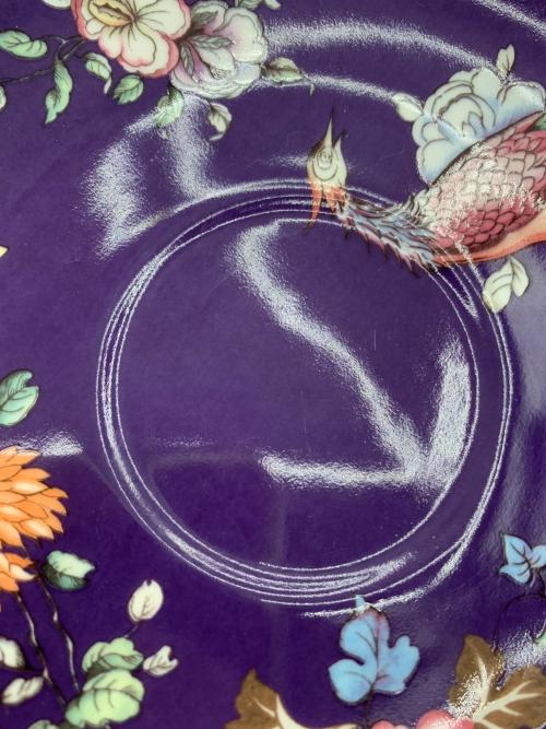 Wedgwood (ウェッジウッド) カップ&ソーサー ワンダーラスト ミッドナイト クレーン