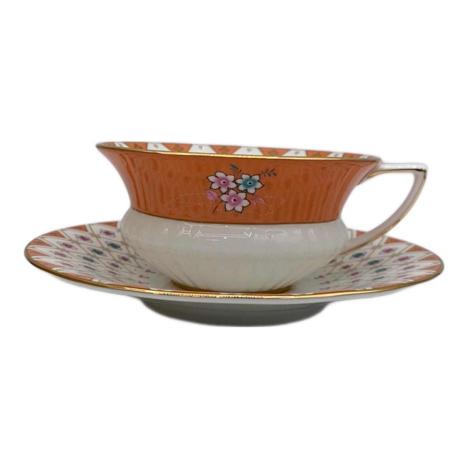 Wedgwood (ウェッジウッド) カップ&ソーサー ワンダーラスト ピオニー