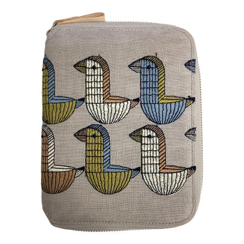 mina perhonen (ミナ ペルホネン) ほぼ日手帳カバー wood bird ベージュ