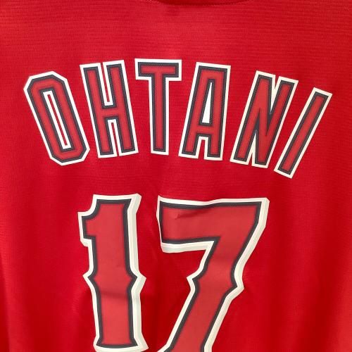 NIKE (ナイキ) 応援グッズ T770-ANS3 大谷翔平 Los Angeles Angels Official Replica Jersey Sサイズ レッド