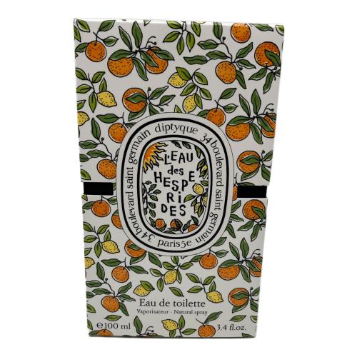 Diptyque (ディプティック) オードトワレ 100ml 残量50%-80% L'EAU des HESPERIDES