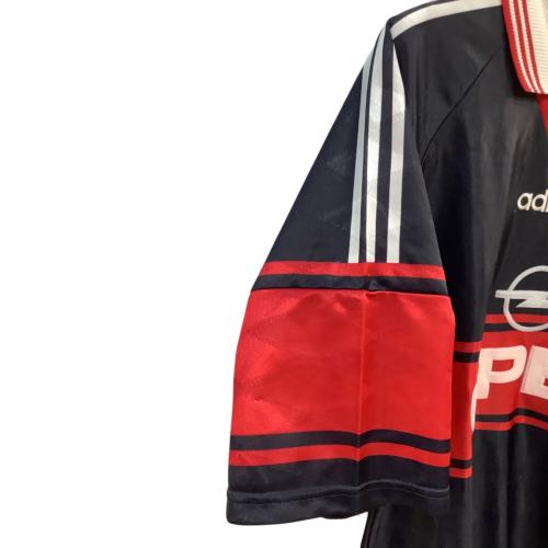 adidas (アディダス) サッカーユニフォーム SIZE M 97-99シーズン・ホーム ネイビー×レッド