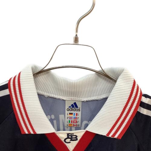 adidas (アディダス) サッカーユニフォーム SIZE M 97-99シーズン・ホーム ネイビー×レッド