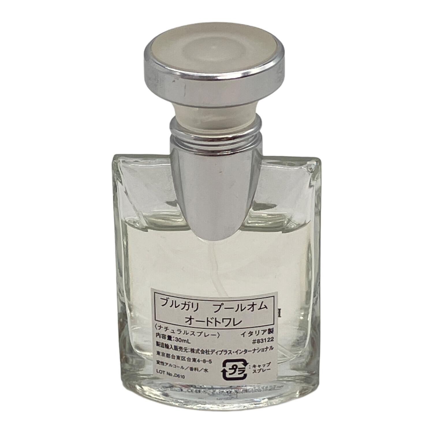 【トレファク松原店】BVLGARIオードトワレのご紹介です！ BVLGARI (ブルガリ) オードトワレ 30ml 残量80%-99% プールオム